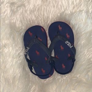 Ralph Lauren polo flip flops